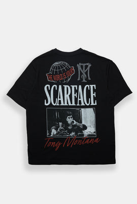 T-shirt surdimensionné imprimé Scarface Tony Montana