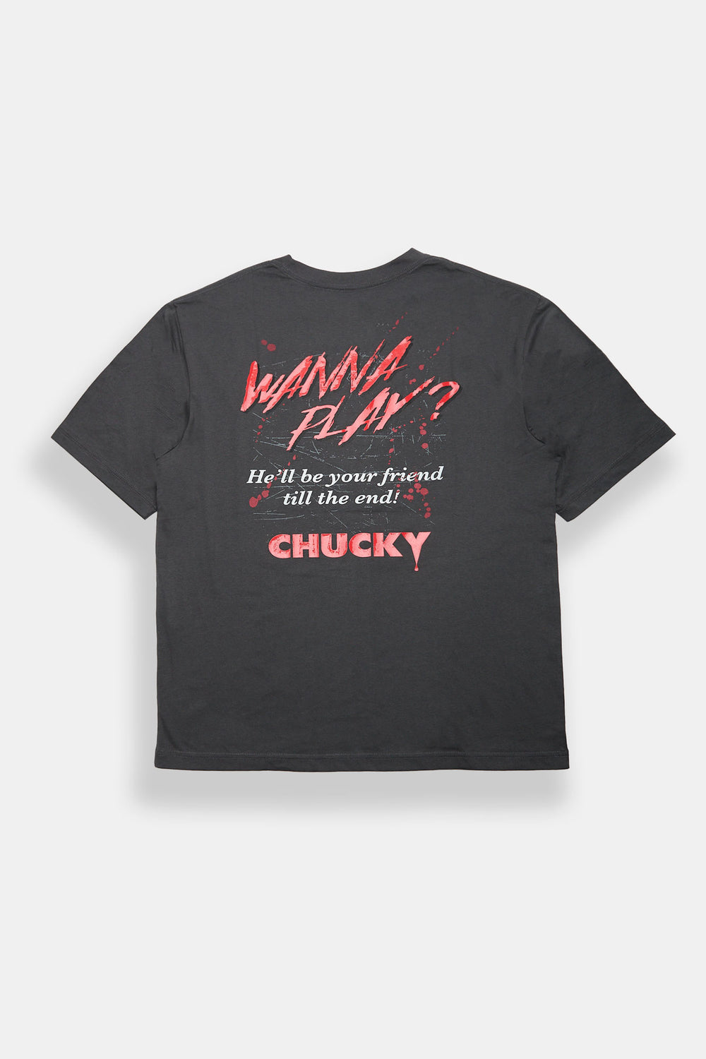 T-shirt surdimensionné imprimé Chucky Wanna Play T-shirt surdimensionné imprimé Chucky Wanna Play
