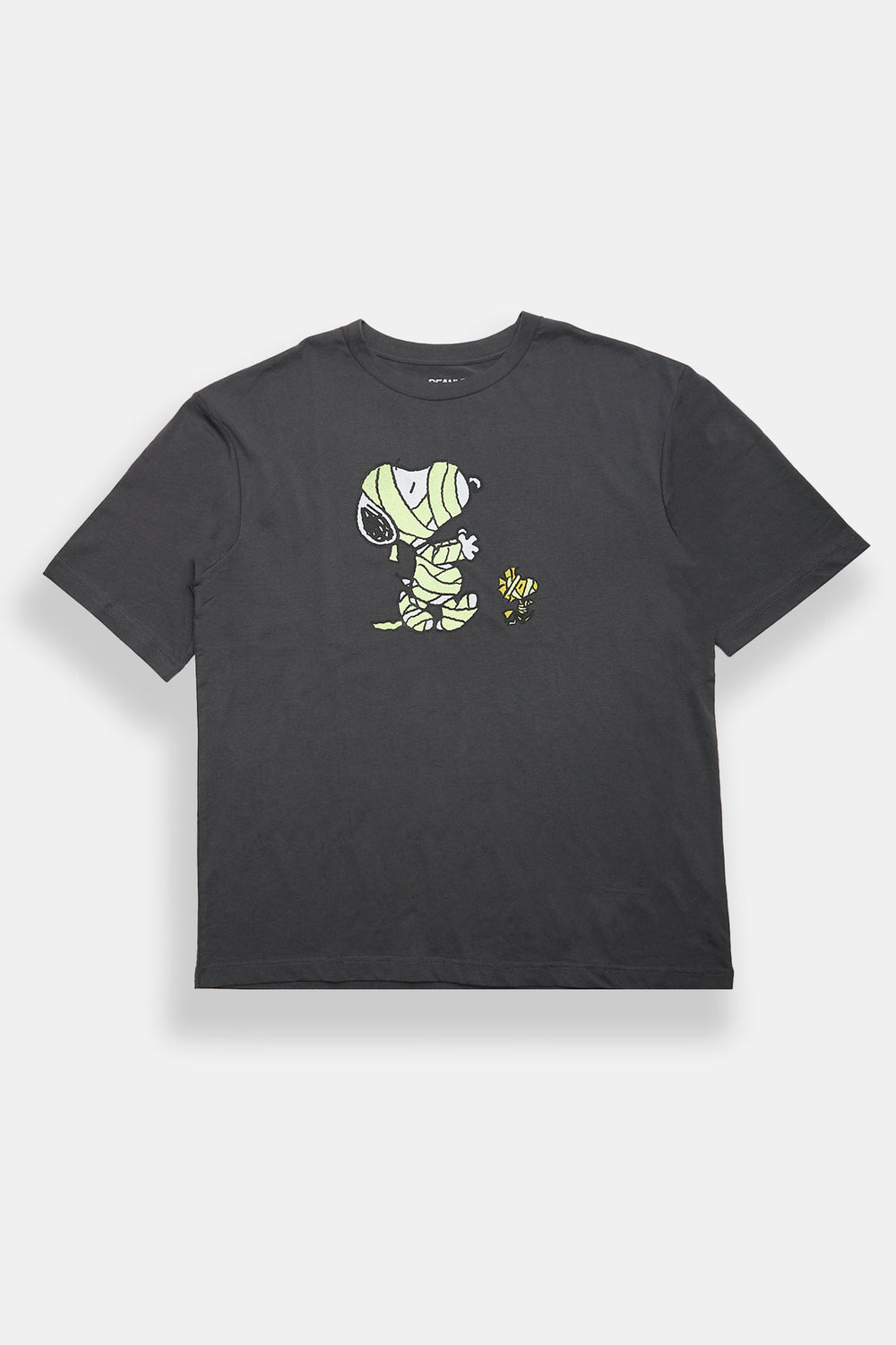 Peanuts Snoopy & Woodstock Mummy Graphic Oversized T-Shirt Peanuts Snoopy & Woodstock Mummy Graphic Oversized T-Shirt