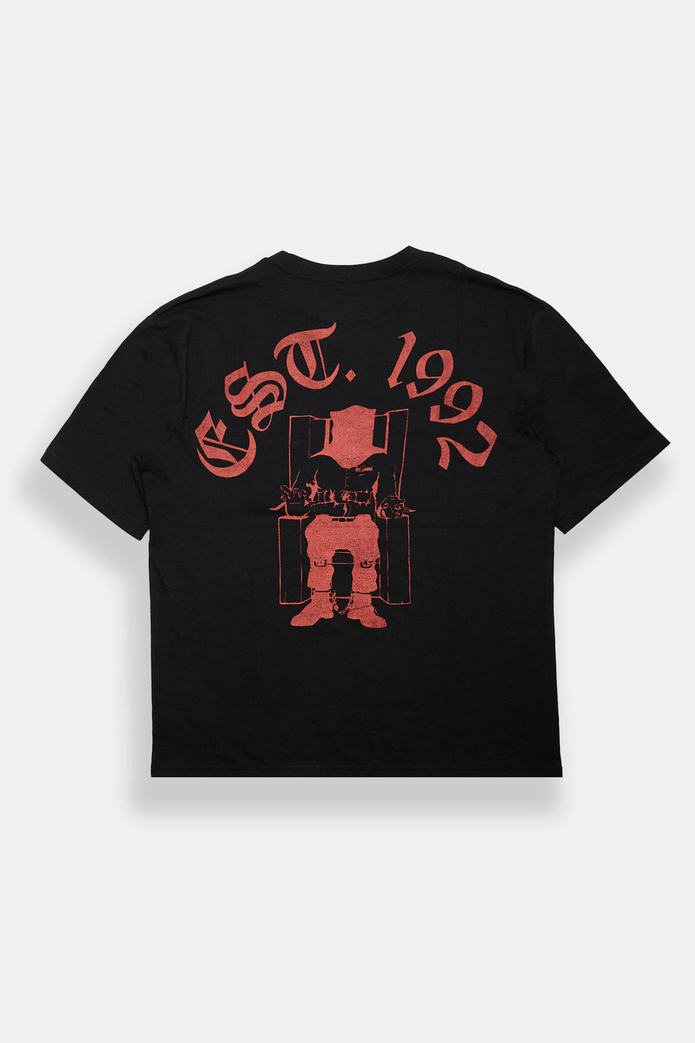 T-shirt surdimensionné imprimé Death Row Records Est. 1992 T-shirt surdimensionné imprimé Death Row Records Est. 1992
