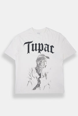 Mens Tupac Graphic Oversized T-Shirt
