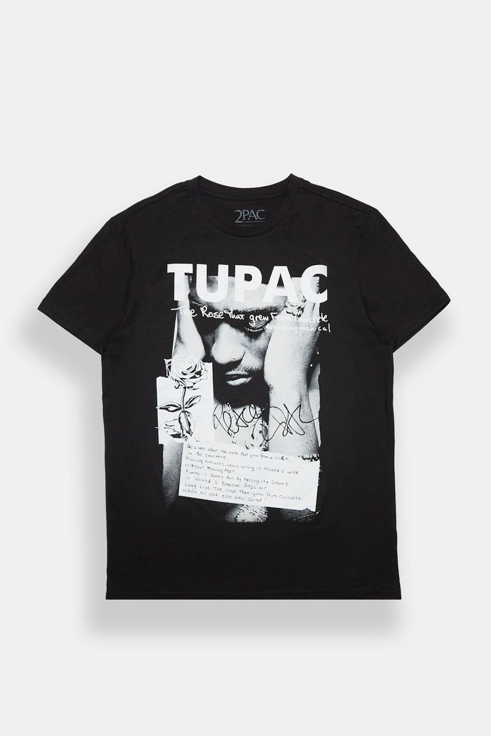 Tupac The Rose That Grew Graphic Tee Tupac The Rose That Grew Graphic Tee