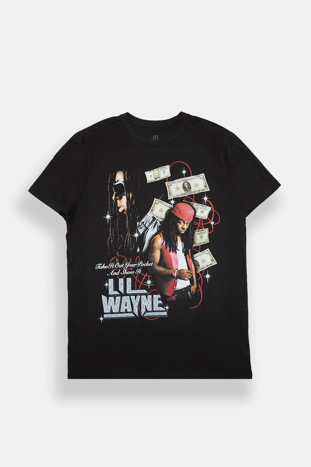 Lil Wayne Cash Graphic Tee Lil Wayne Cash Graphic Tee