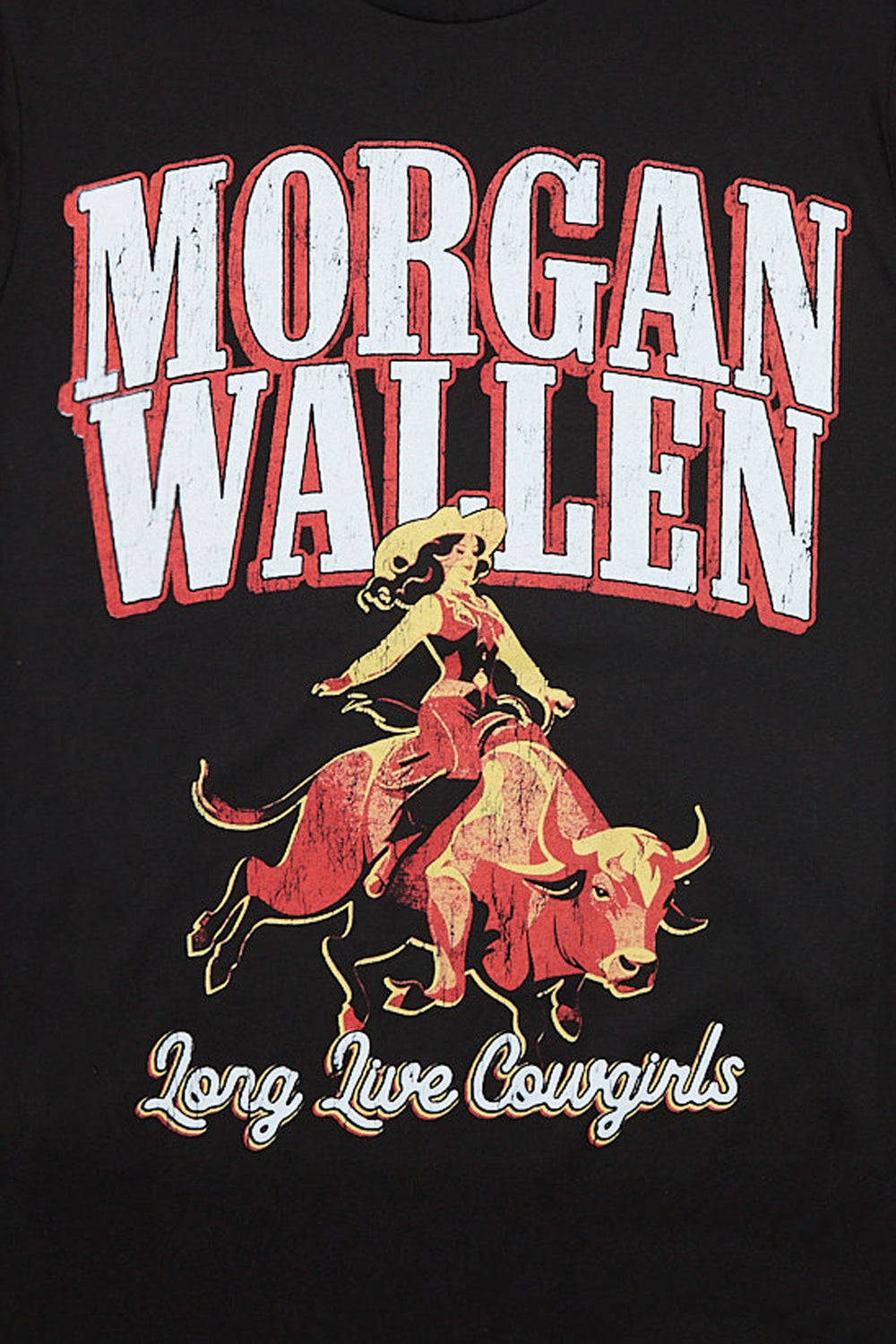 T-shirt imprimé Morgan Wallen Cowgirl T-shirt imprimé Morgan Wallen Cowgirl