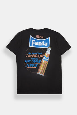 T-shirt imprimé Drink Fanta Orange
