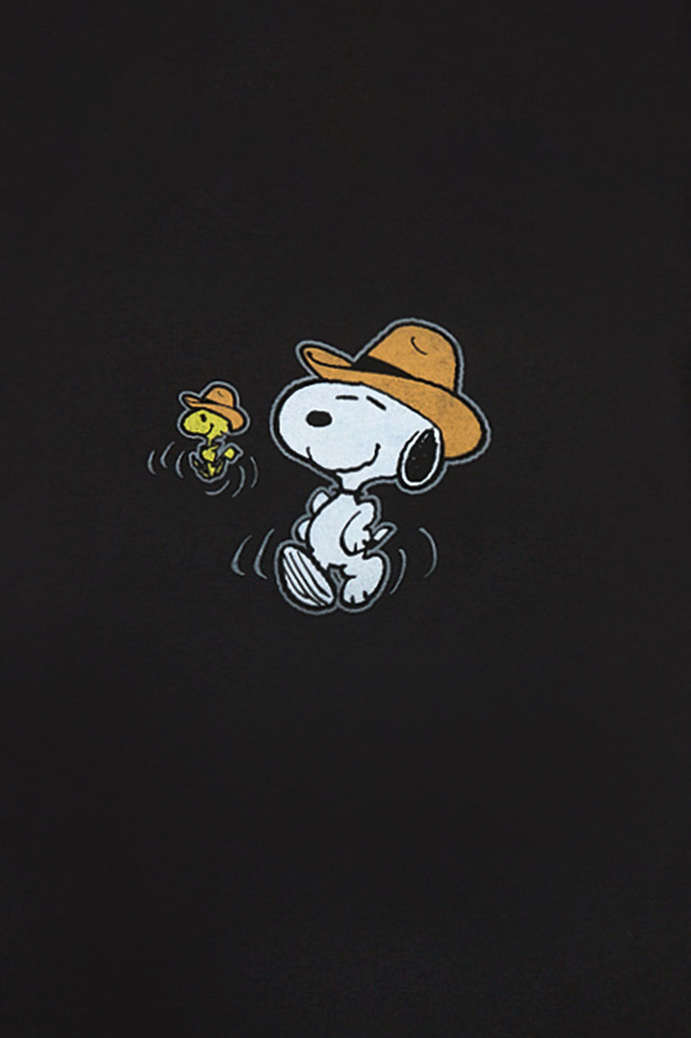 Peanuts Snoopy & Woodstock Cowboy Graphic Tee Peanuts Snoopy & Woodstock Cowboy Graphic Tee