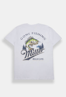 Miller High Life Gone Fishing Graphic Tee