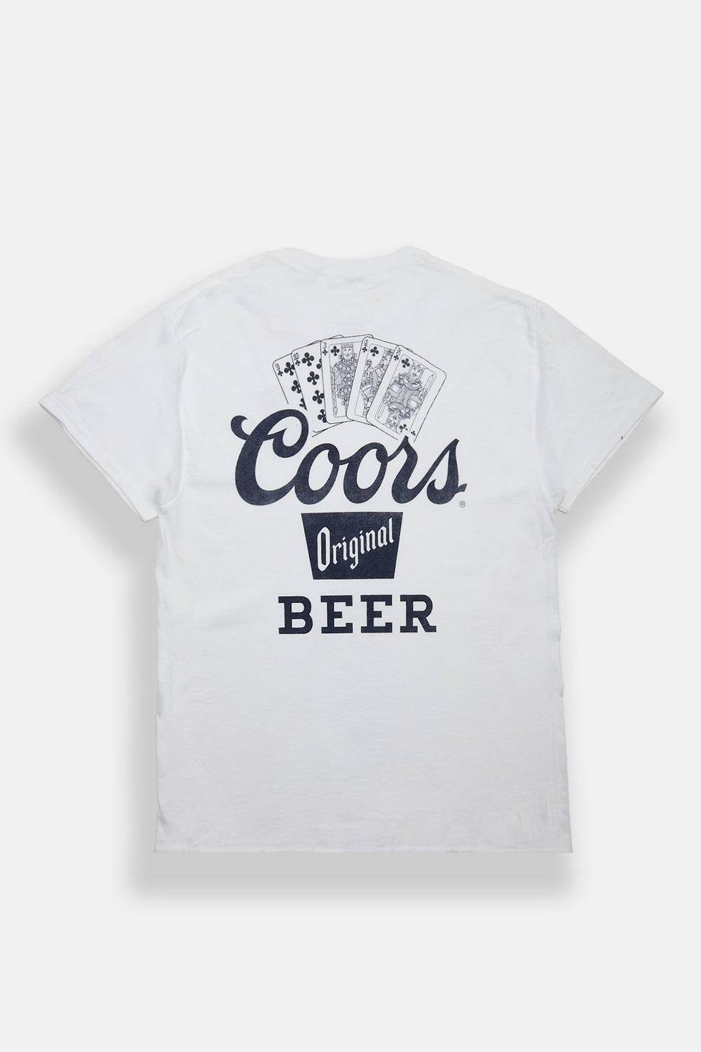 T-shirt à imprimé de cartes à jouer Coors T-shirt à imprimé de cartes à jouer Coors