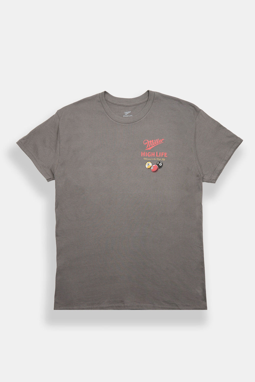 T-shirt à imprimé de billard Miller High Life T-shirt à imprimé de billard Miller High Life