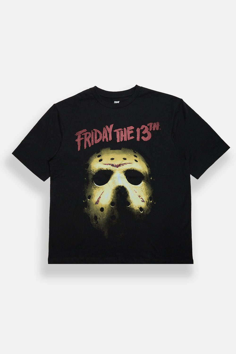 Friday The 13th Axe Graphic Oversized T-Shirt Friday The 13th Axe Graphic Oversized T-Shirt