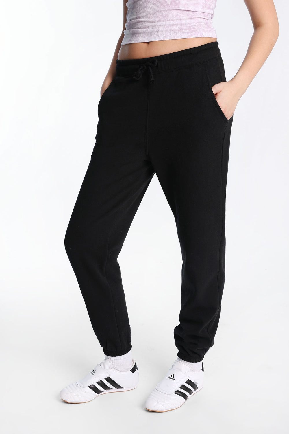 Jogger en molleton coupe boyfriend AERO Jogger en molleton coupe boyfriend AERO
