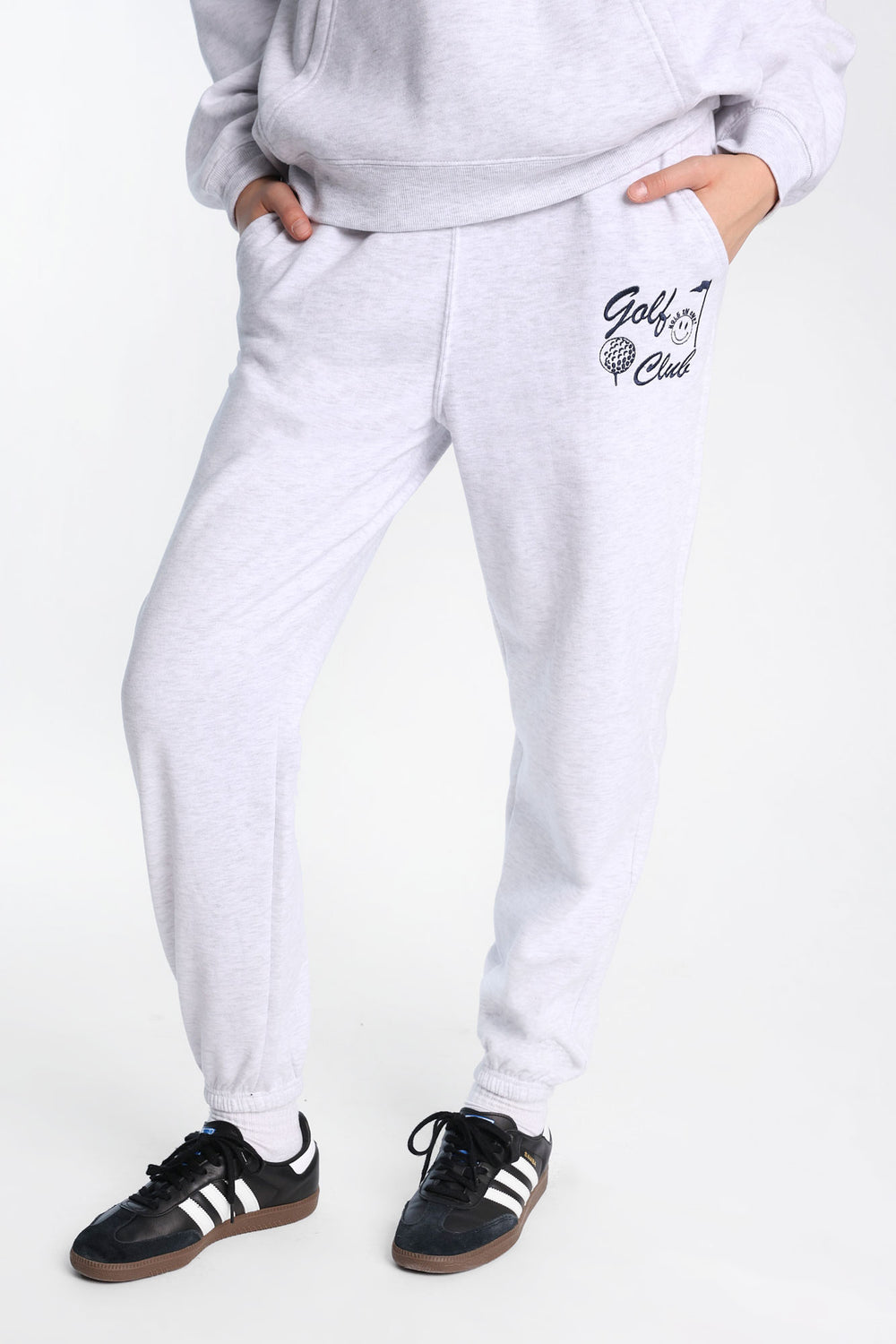 Jogger en molleton coupe boyfriend AERO Jogger en molleton coupe boyfriend AERO