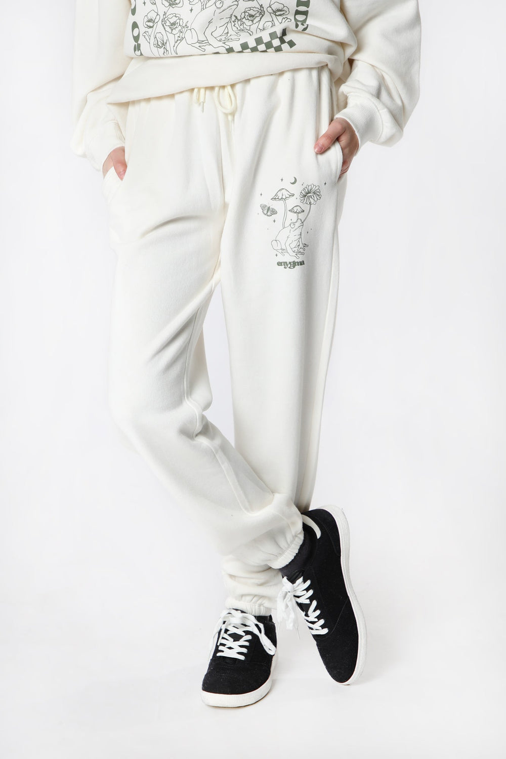 Womens Enygma Graphic Sweatpant Womens Enygma Graphic Sweatpant