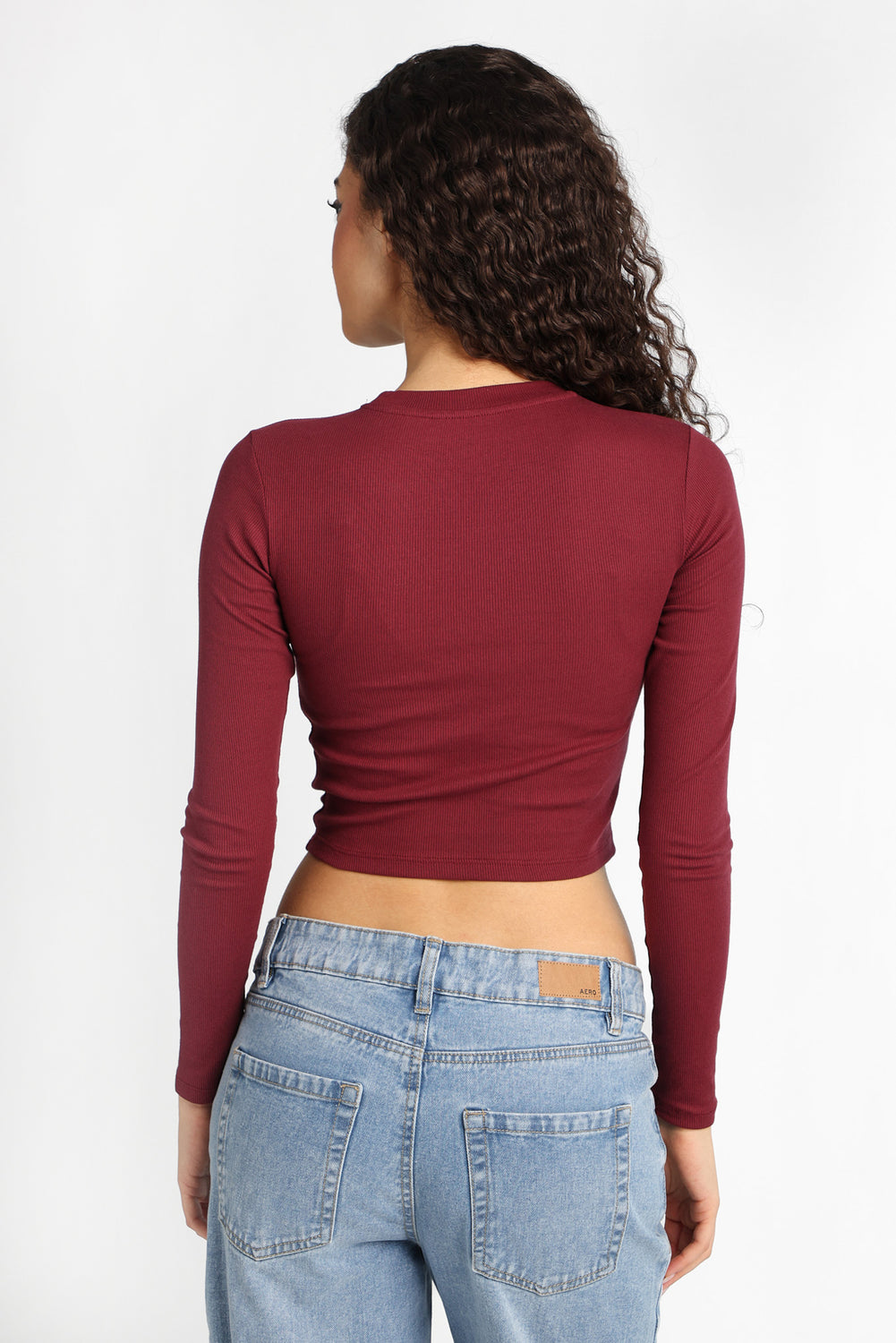 T-shirt court à manches longues et col ras-du-cou AERO T-shirt court à manches longues et col ras-du-cou AERO