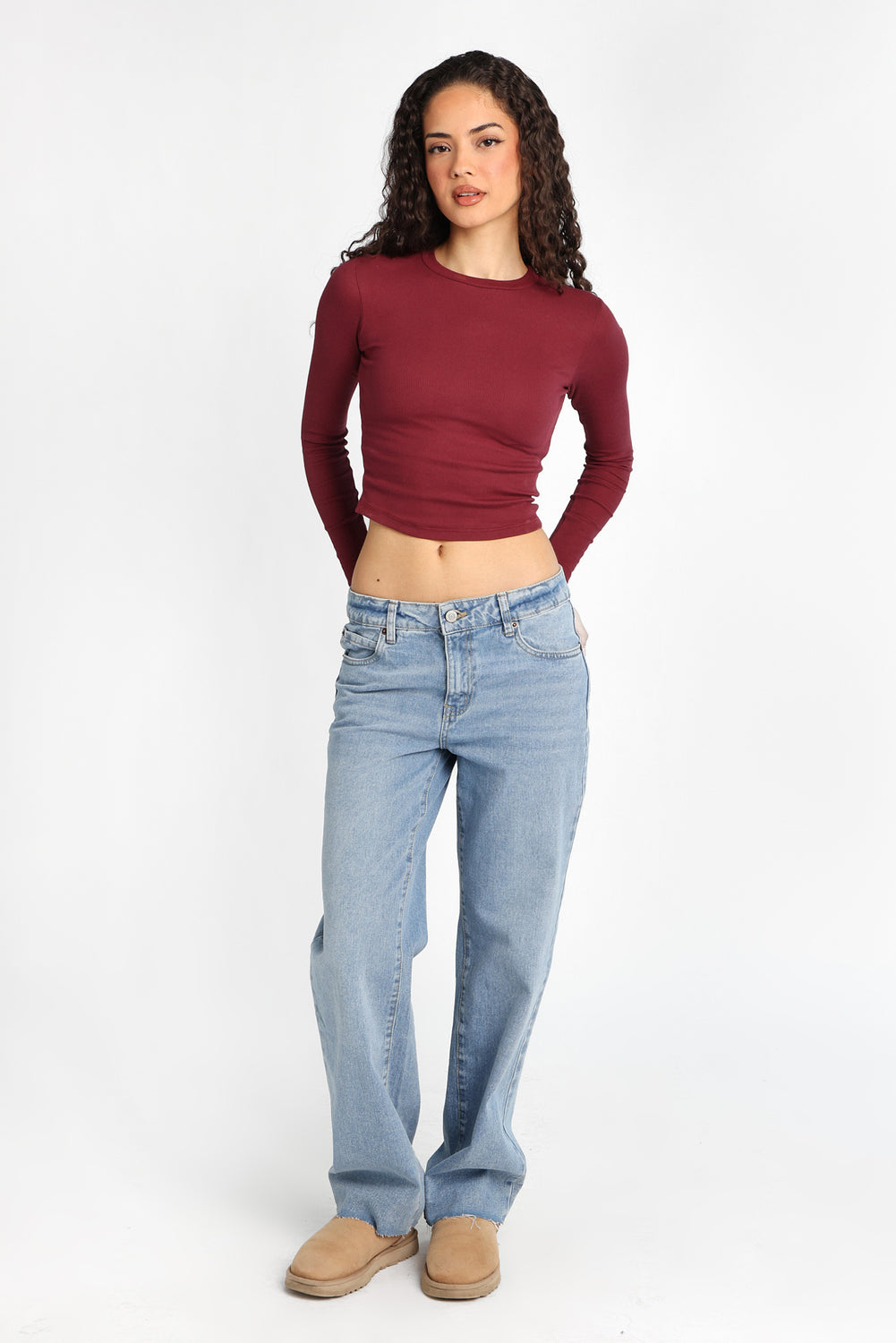 T-shirt court à manches longues et col ras-du-cou AERO T-shirt court à manches longues et col ras-du-cou AERO