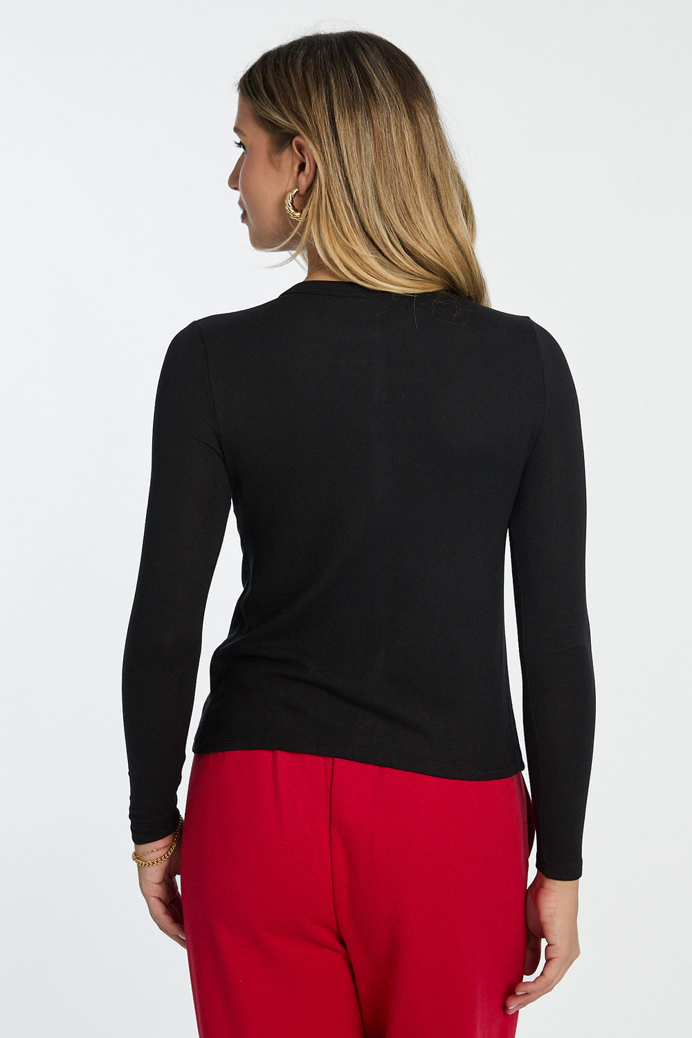 AERO Super Soft Button-Up Long Sleeve Top AERO Super Soft Button-Up Long Sleeve Top