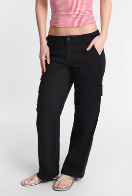 Pantalon cargo ample taille basse AERO