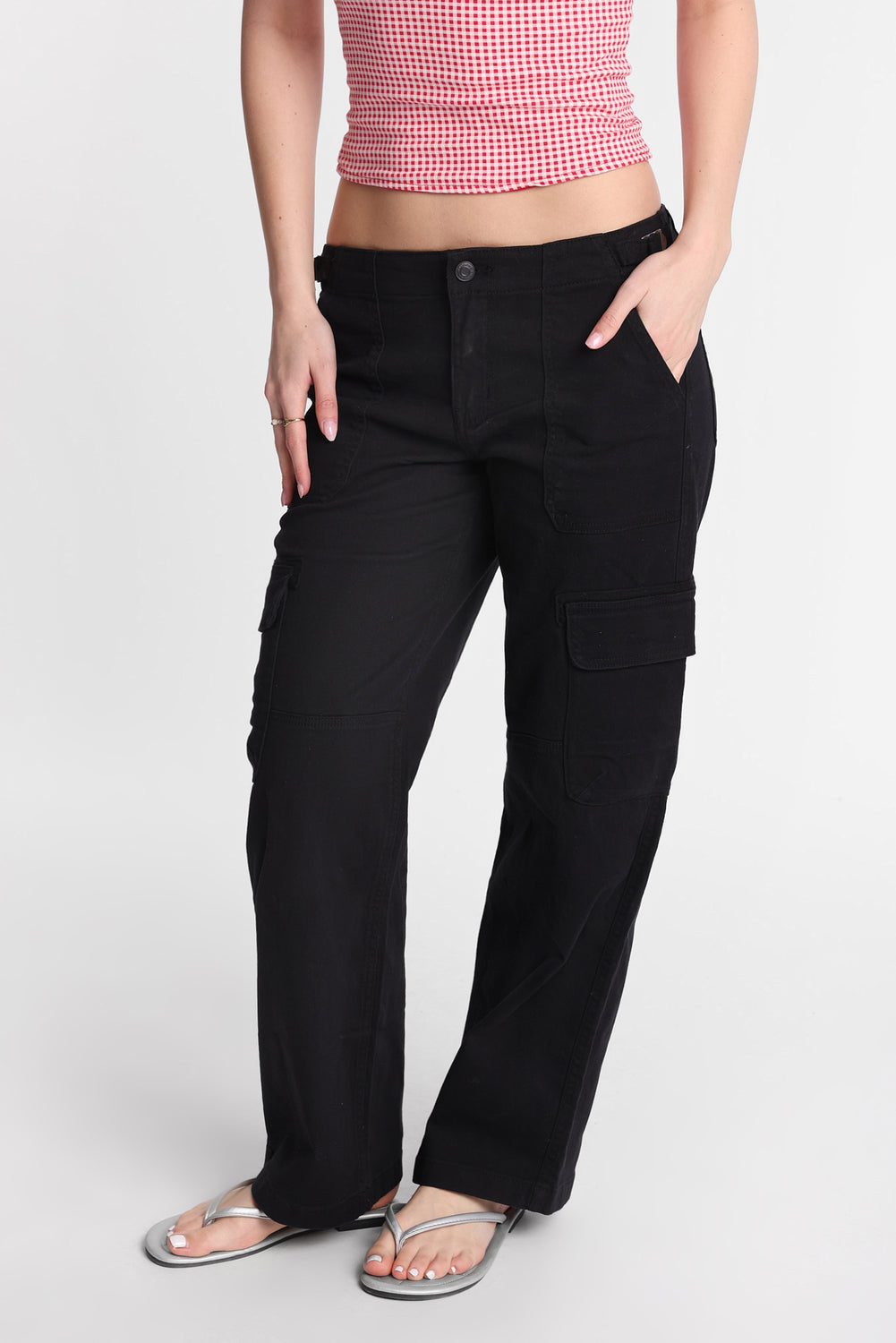 Pantalon cargo ample taille basse AERO Pantalon cargo ample taille basse AERO