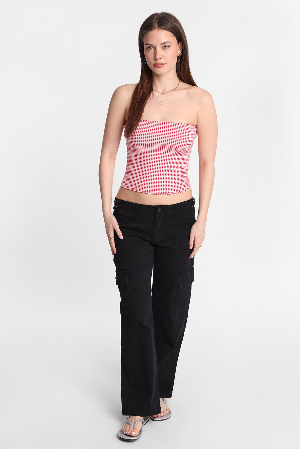 Pantalon cargo ample taille basse AERO Pantalon cargo ample taille basse AERO