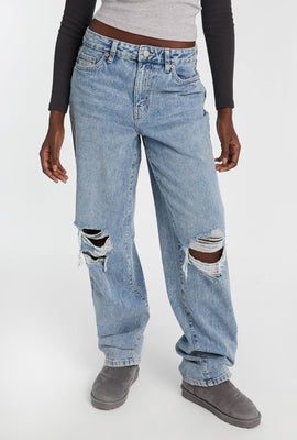 AERO High Rise Baggy Jeans