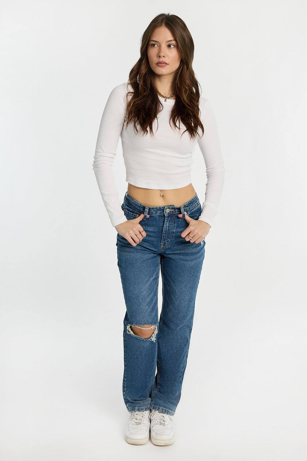 AERO Super High Rise Straight Jeans AERO Super High Rise Straight Jeans