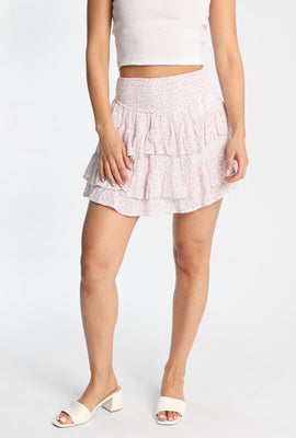 AERO Tiered Mini Skirt