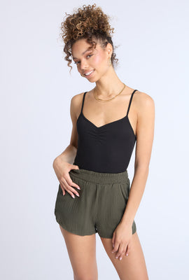 Pull-On Gauzy Shorts