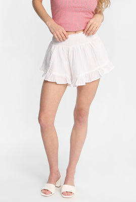 AERO Seersucker Flutter Shorts