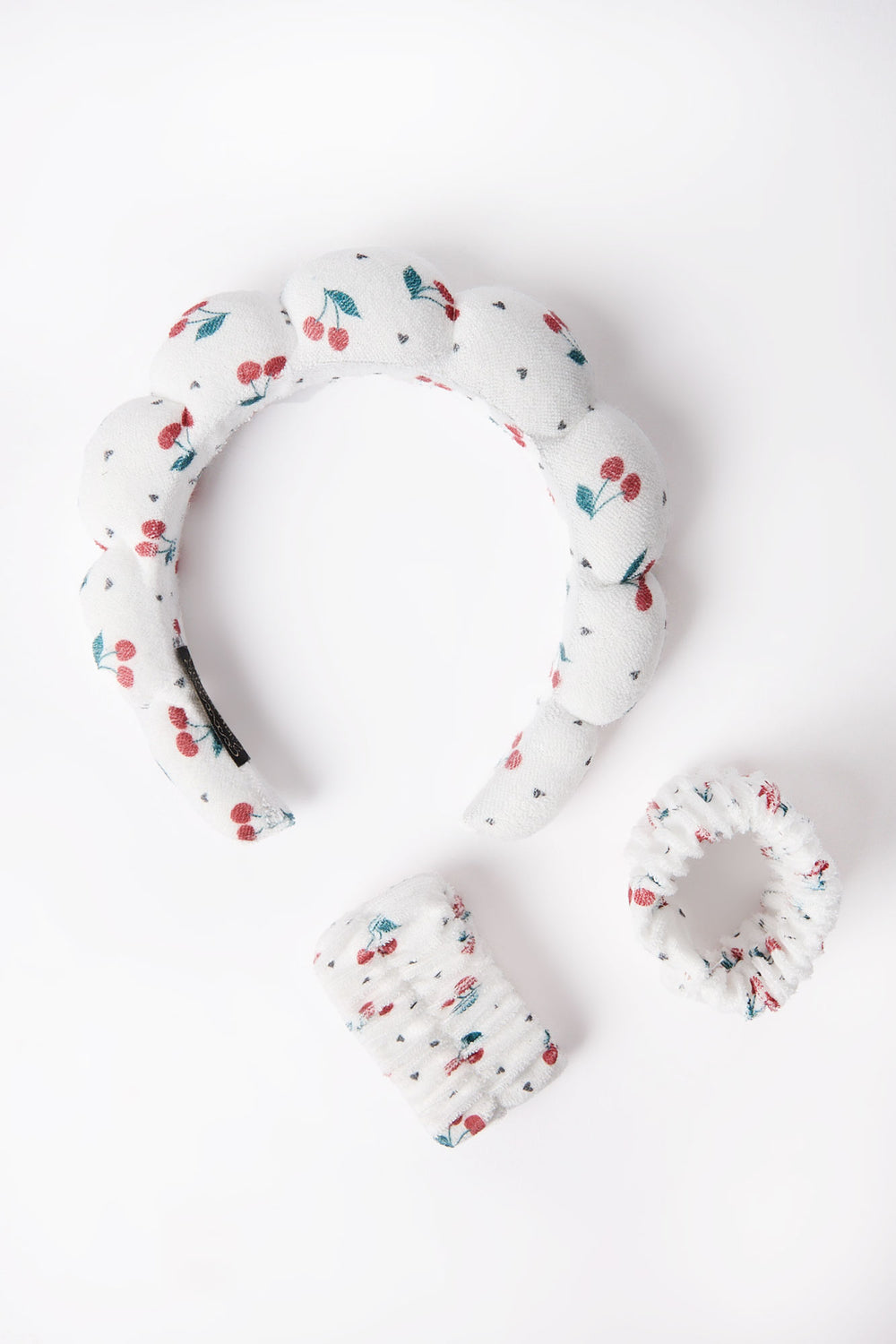 Ensemble serre-tête et bracelet de spa Ensemble serre-tête et bracelet de spa