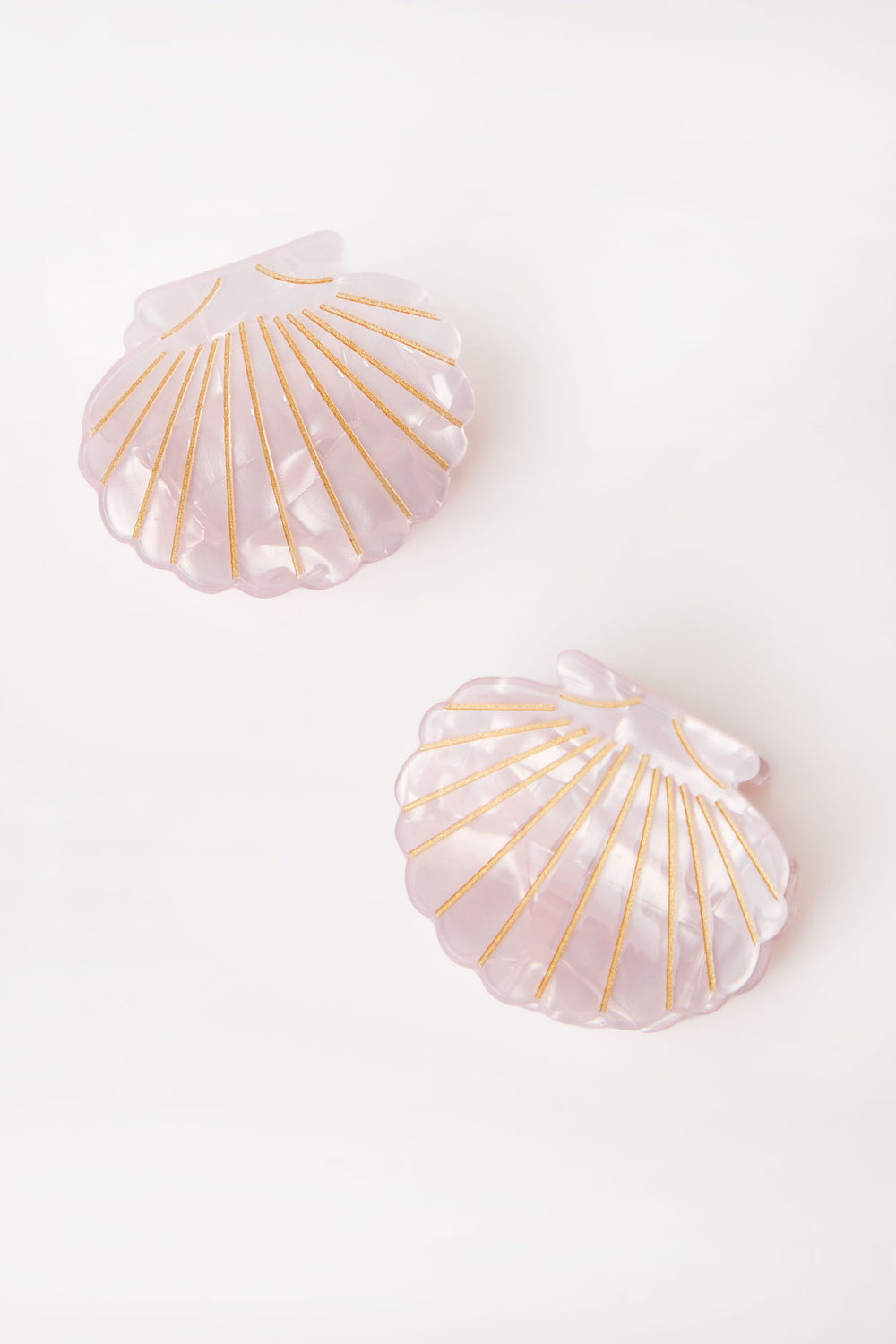 Aéropostale Seashell Clam Claw Clips 2-Pack Aéropostale Seashell Clam Claw Clips 2-Pack