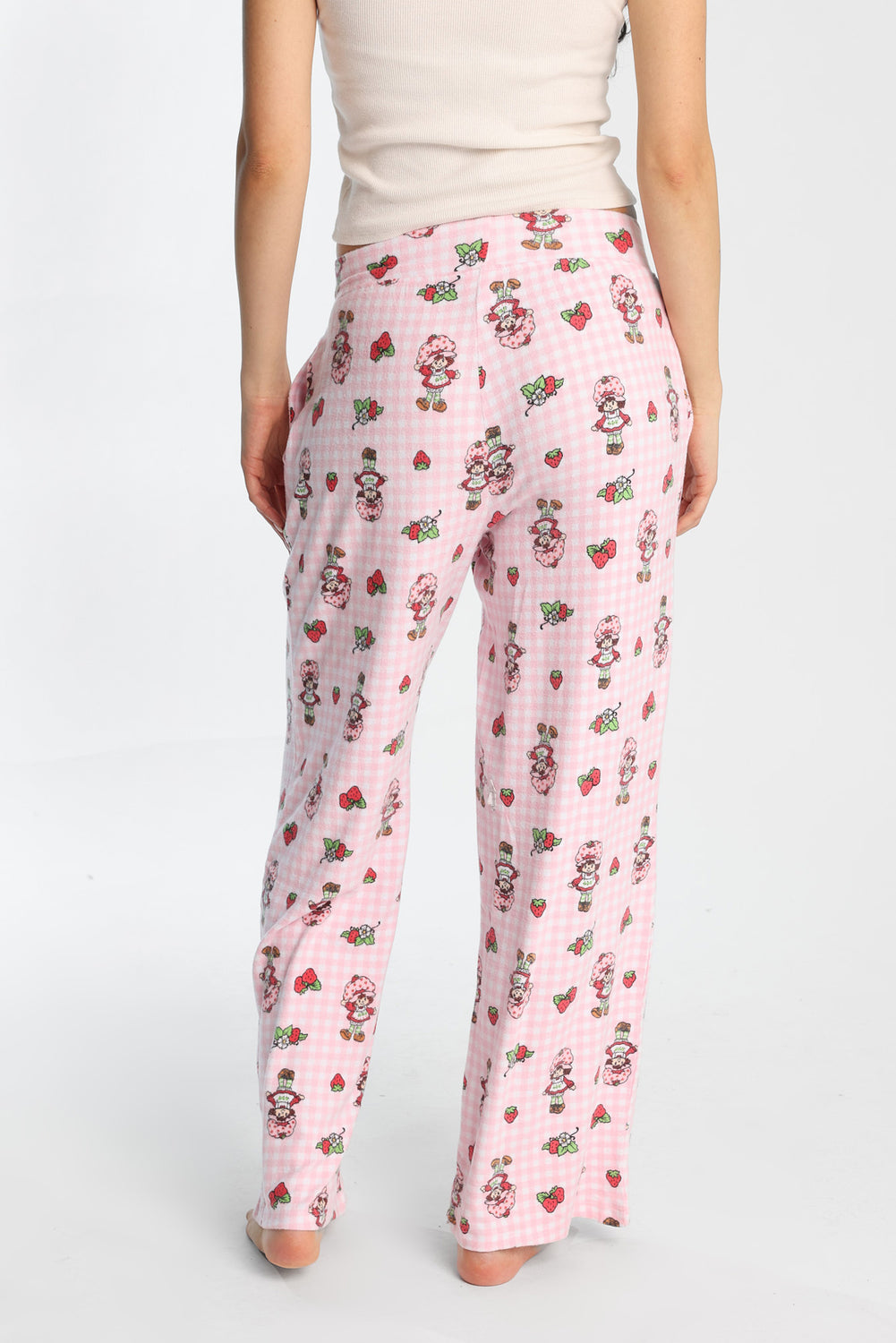 Pantalon pyjama à jambes larges imprimé Strawberry Shortcake Pantalon pyjama à jambes larges imprimé Strawberry Shortcake