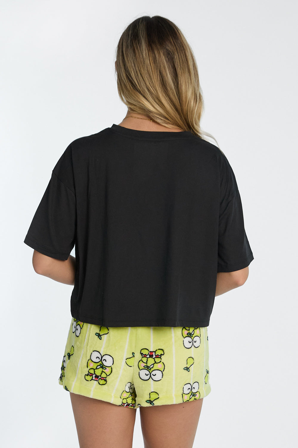 Ensemble de pyjama 2 pièces imprimé Keroppi Ensemble de pyjama 2 pièces imprimé Keroppi