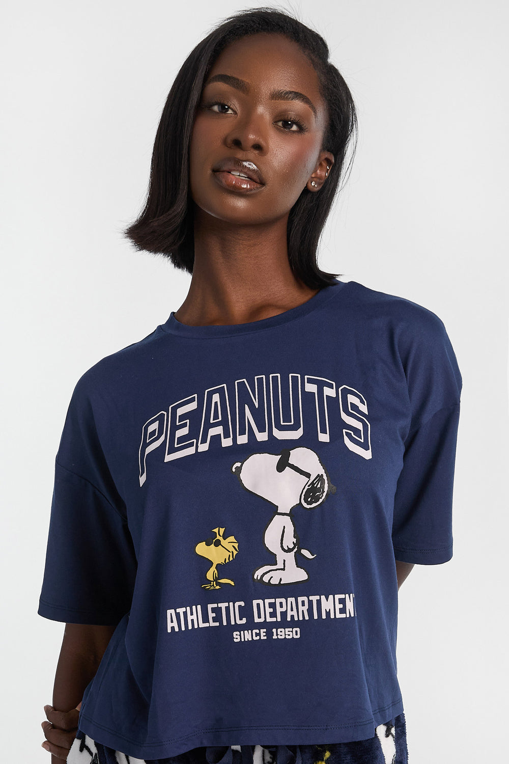 Ensemble de pyjama 2 pièces imprimé Peanuts Snoopy Ensemble de pyjama 2 pièces imprimé Peanuts Snoopy