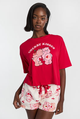 Ensemble de pyjama 2 pièces imprimé Care Bears