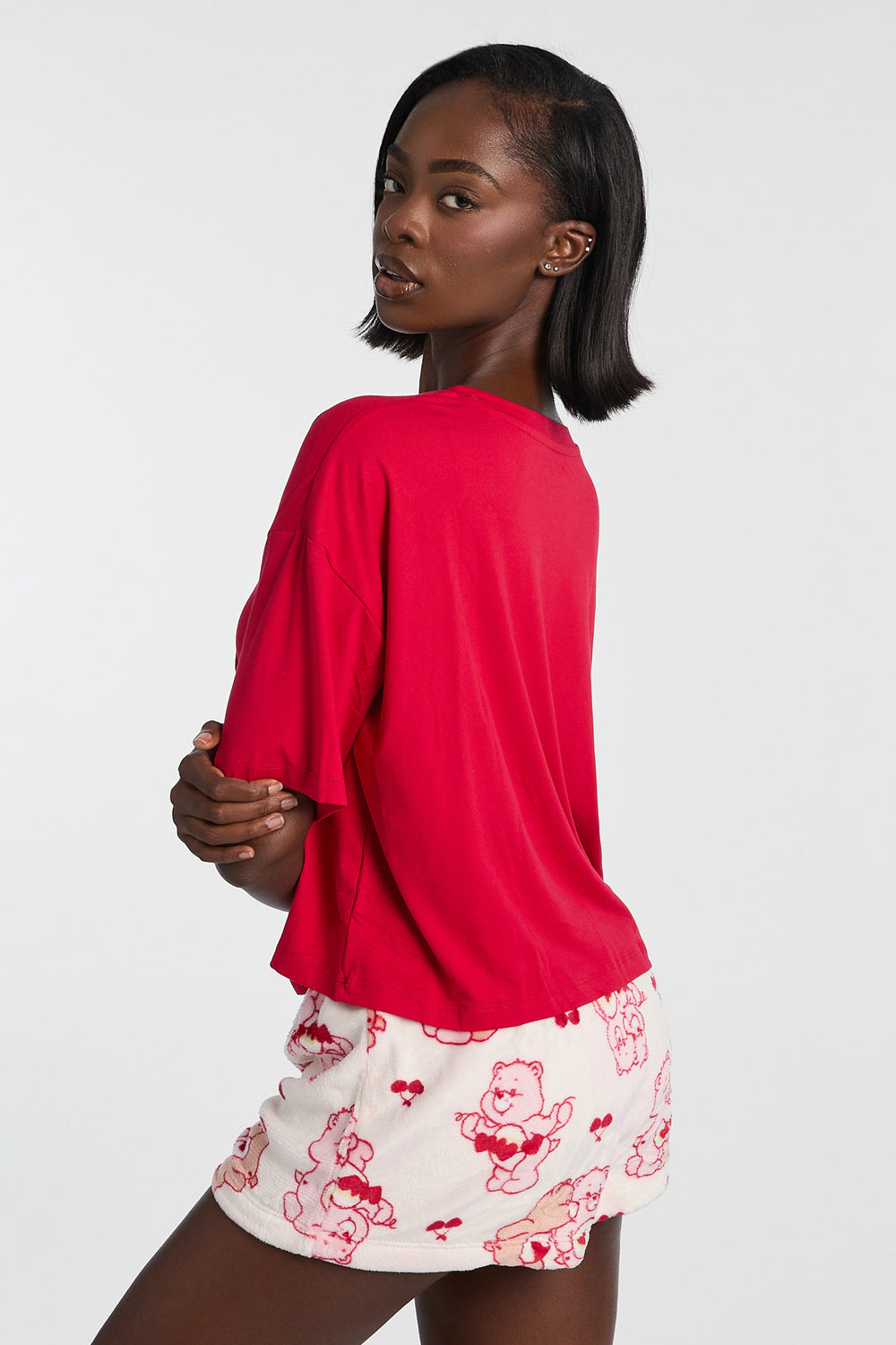 Care Bears Cherry Kisses 2-Piece Pajama Tee & Shorts Set Care Bears Cherry Kisses 2-Piece Pajama Tee & Shorts Set