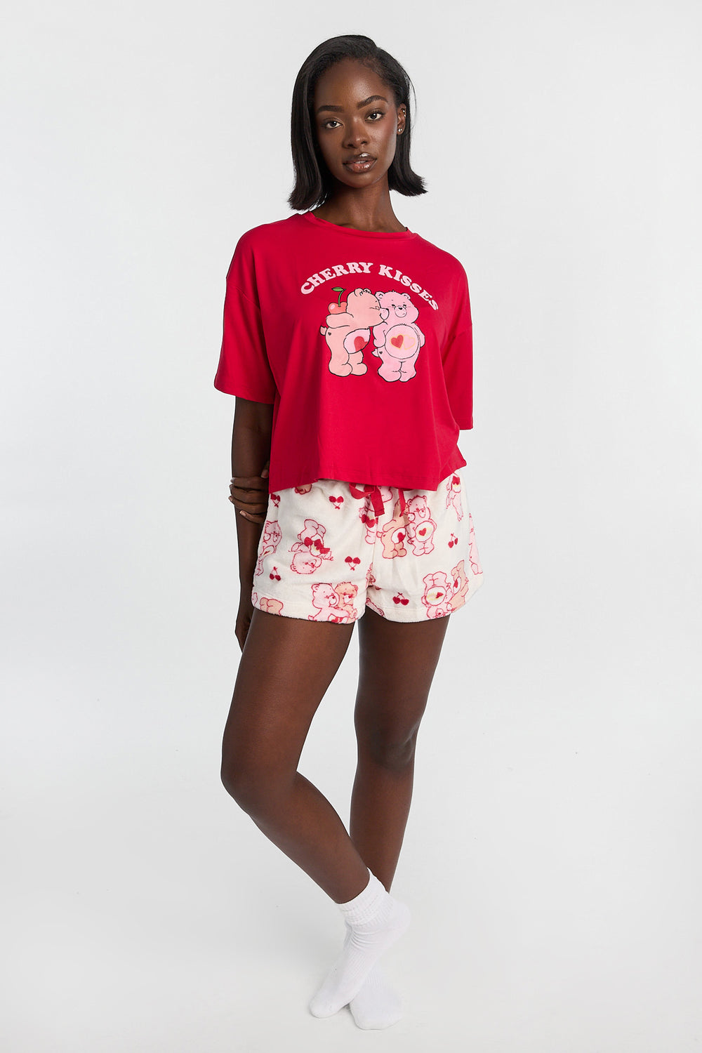 Ensemble de pyjama 2 pièces imprimé Care Bears Ensemble de pyjama 2 pièces imprimé Care Bears
