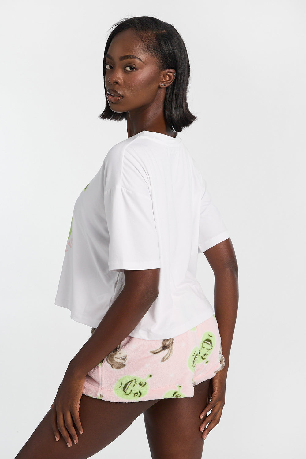 Ensemble de pyjama 2 pièces imprimé Shrek Ensemble de pyjama 2 pièces imprimé Shrek