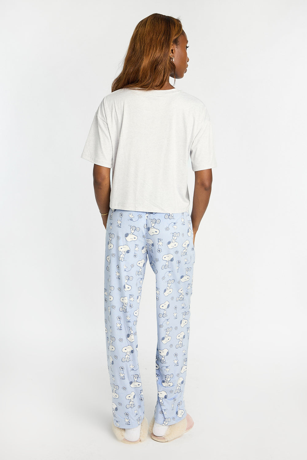Ensemble de pyjama en velour imprimé Peanuts Snoopy Wild Ensemble de pyjama en velour imprimé Peanuts Snoopy Wild - West49