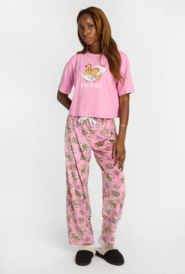 Ensemble de pyjama en velour imprimé Garfield