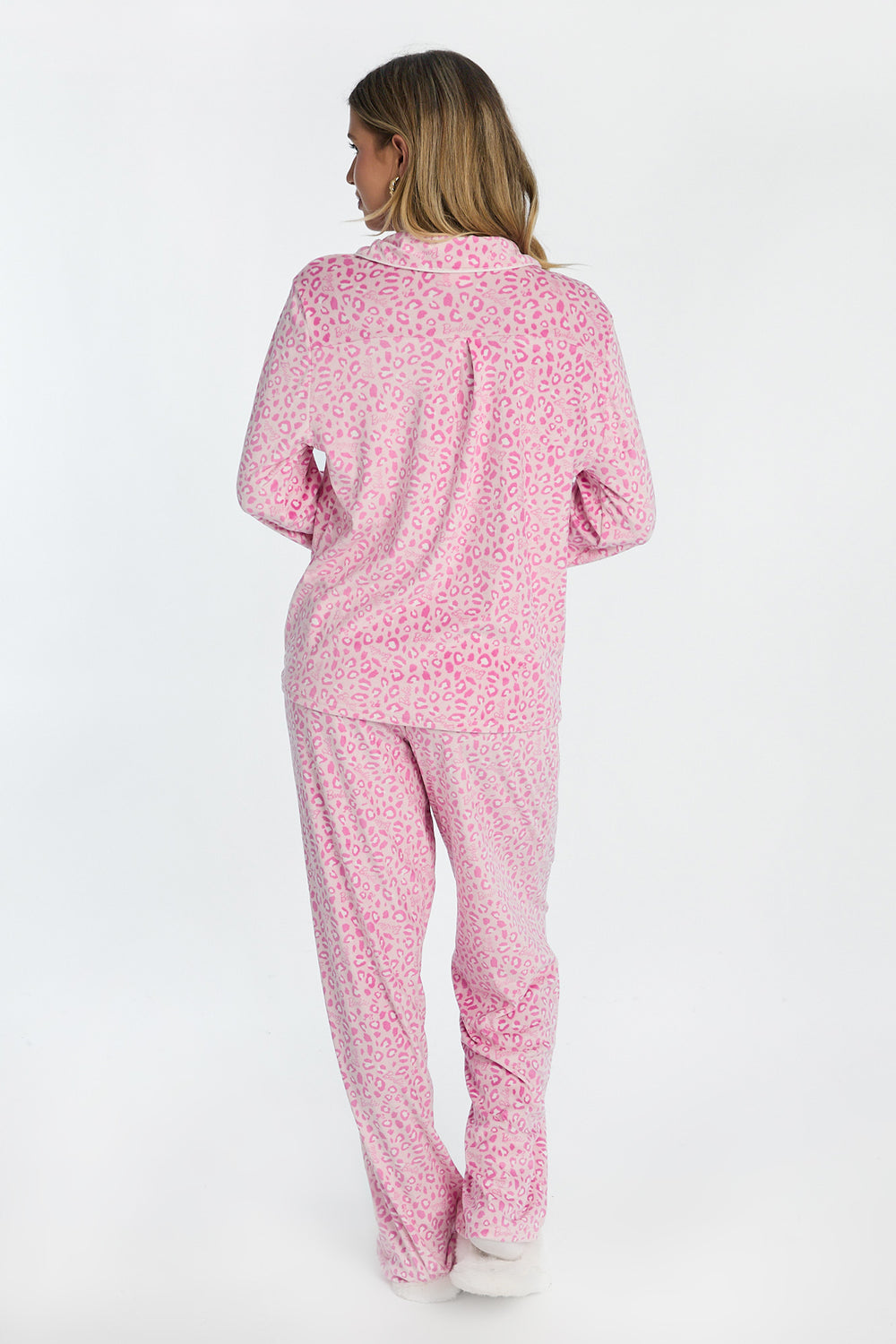 Ensemble de pyjama en velours 2 pièces Barbie Ensemble de pyjama en velours 2 pièces Barbie