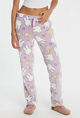 Pantalon de pyjama en peluche imprimé oursons Miffy