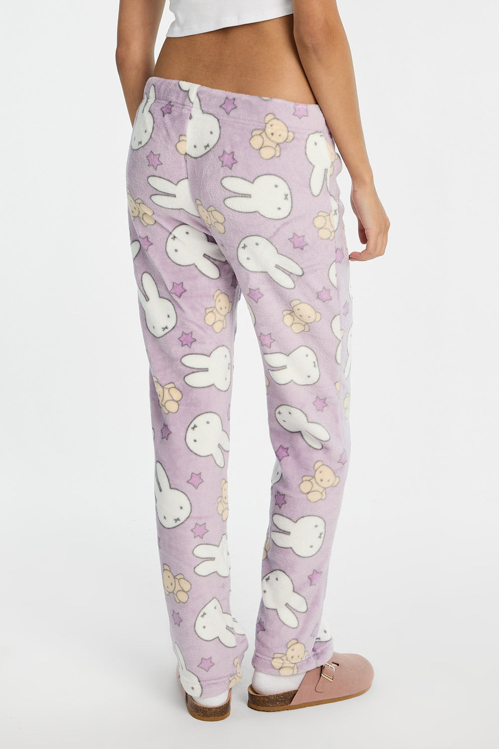 Pantalon de pyjama en peluche imprimé oursons Miffy Pantalon de pyjama en peluche imprimé oursons Miffy