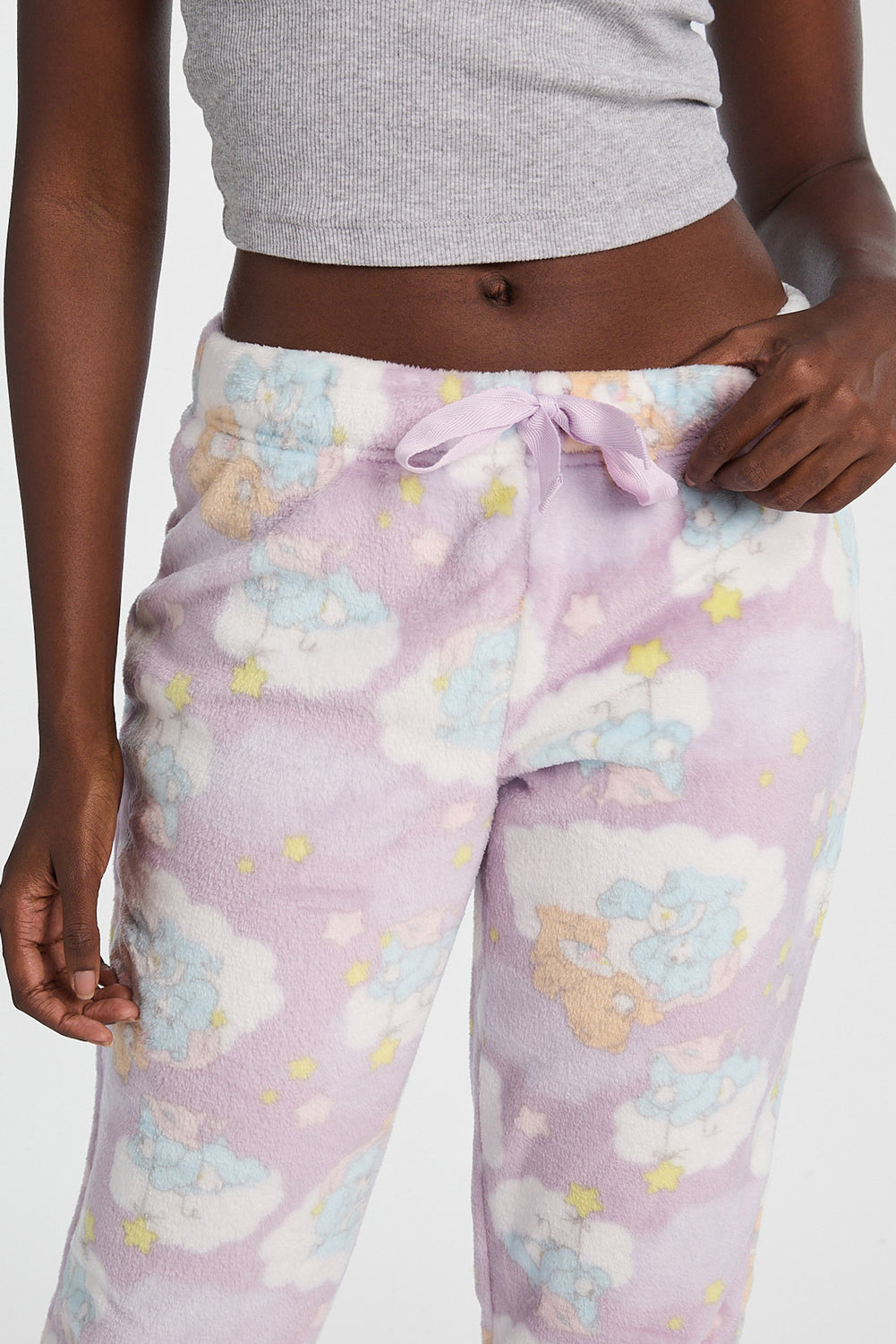 Pantalon de pyjama en peluche imprimé Care Bears Pantalon de pyjama en peluche imprimé Care Bears
