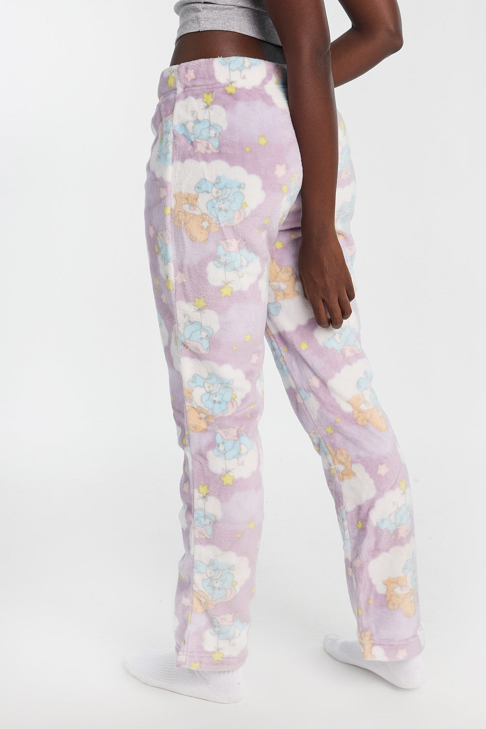 Pantalon de pyjama en peluche imprimé Care Bears Pantalon de pyjama en peluche imprimé Care Bears