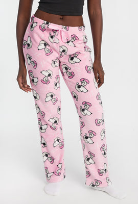 Pantalon de pyjama en peluche imprimé ZZZ Peanuts Snoopy
