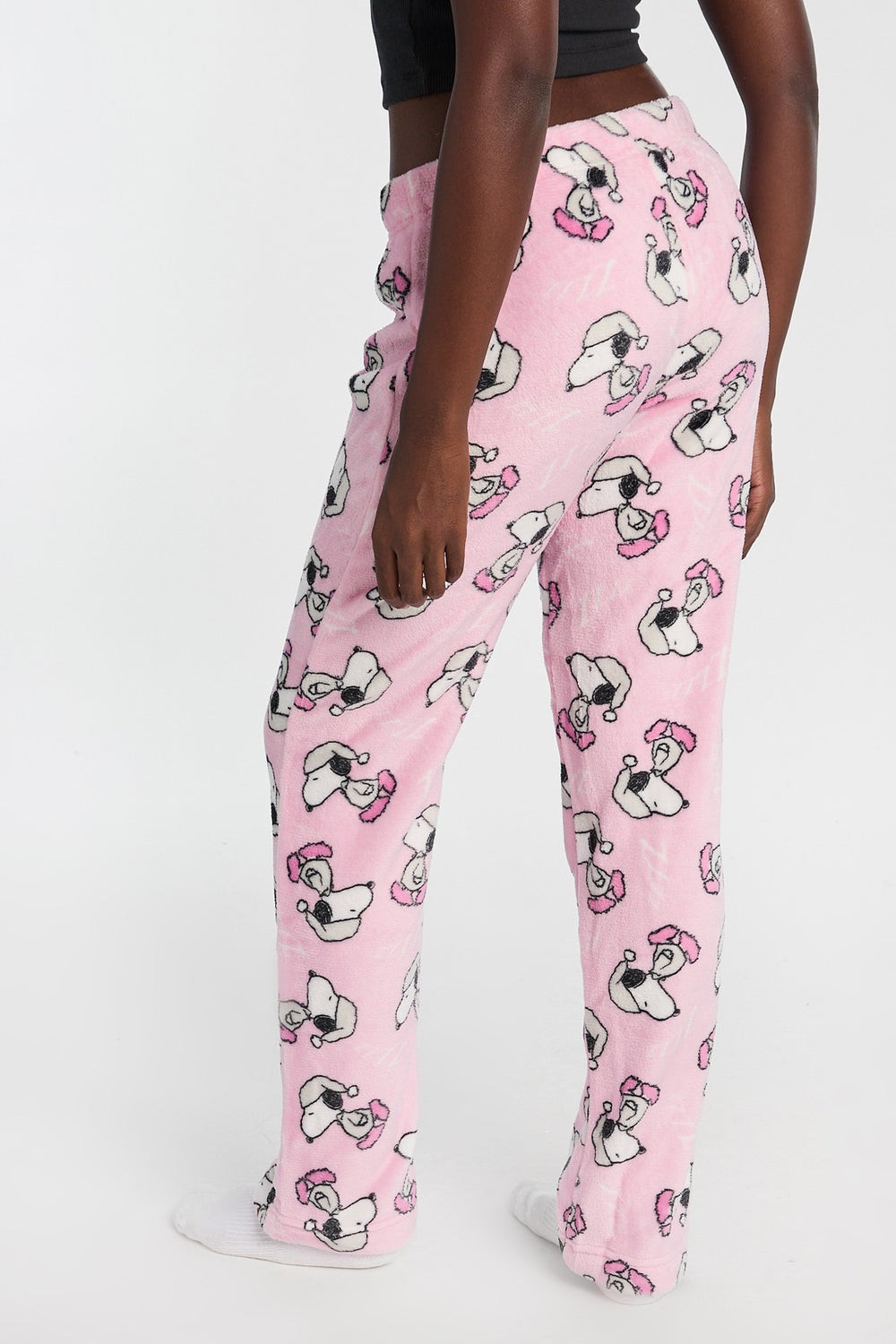 Pantalon de pyjama en peluche imprimé ZZZ Peanuts Snoopy Pantalon de pyjama en peluche imprimé ZZZ Peanuts Snoopy