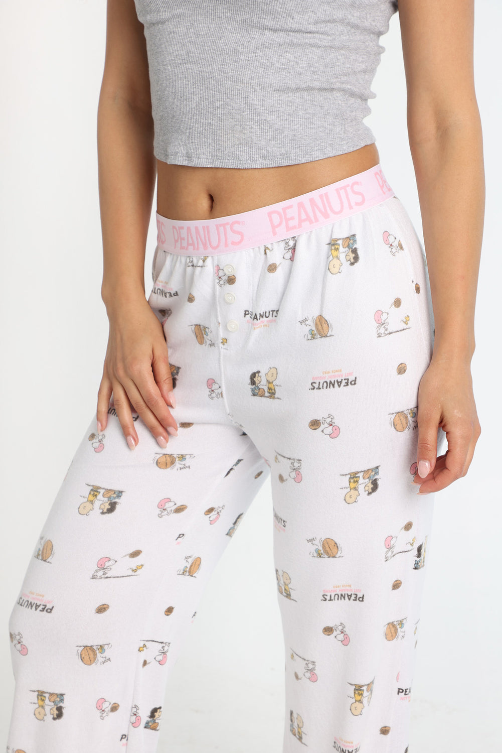 Pantalon pyjama style boxeur imprimé Peanuts Football Pantalon pyjama style boxeur imprimé Peanuts Football