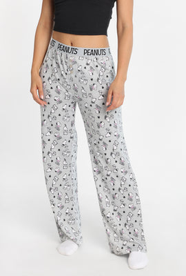 Pantalon pyjama style boxeur imprimé coeurs Peanuts Snoopy