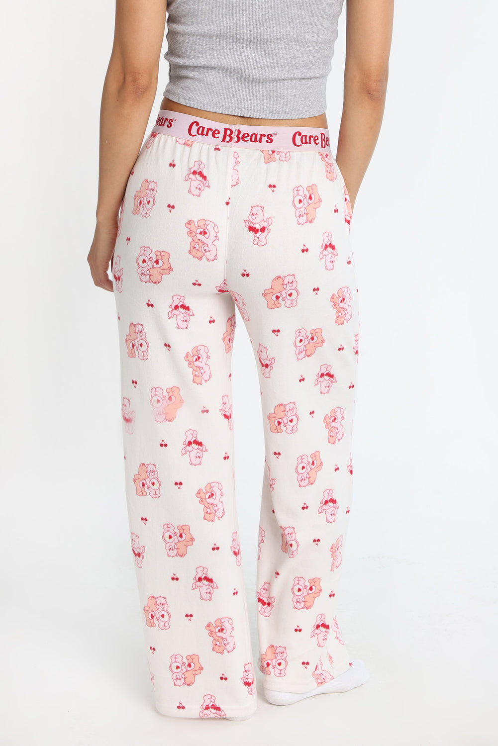 Pantalon pyjama style boxeur imprimé coeurs Care Bears Pantalon pyjama style boxeur imprimé coeurs Care Bears