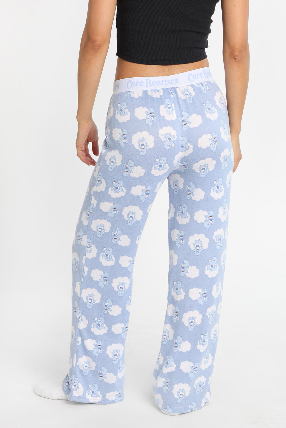 Pantalon pyjama style boxeur avec imprimé nuages Care Bears Pantalon pyjama style boxeur avec imprimé nuages Care Bears